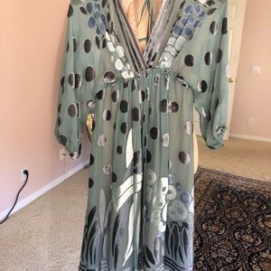 BCBG RUNWAY silk dress